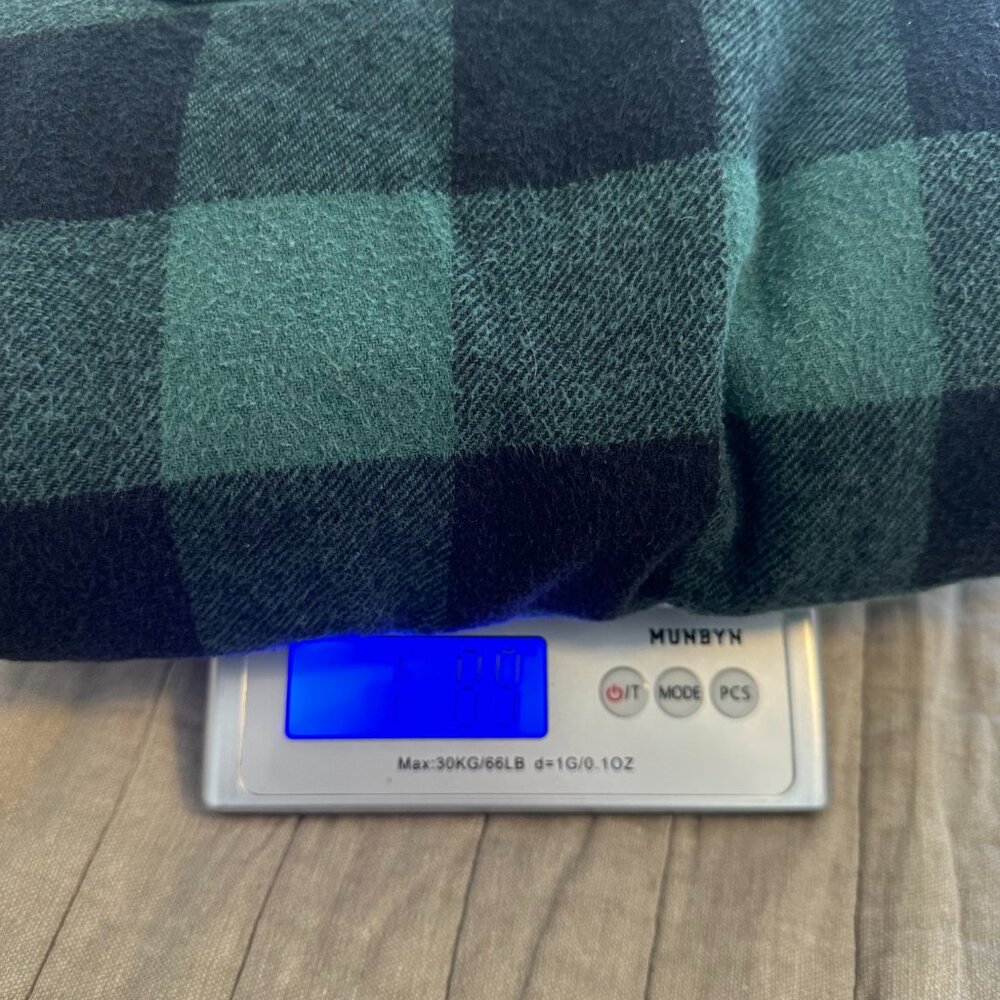 Field & Stream Casual Button Down Mens XL Green Plaid Rugged Flannel Shacket - Picture 7 of 7